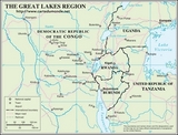 Carte du monde Great Lakes Region 1 Anglais