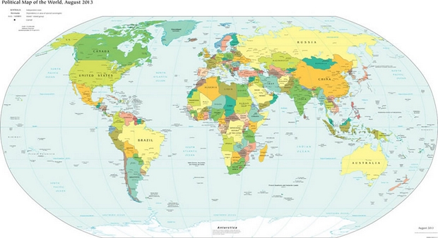 Political World Map