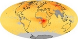 Tlenek węgla Mapa świata