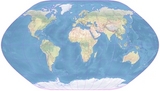 Carte planisphère