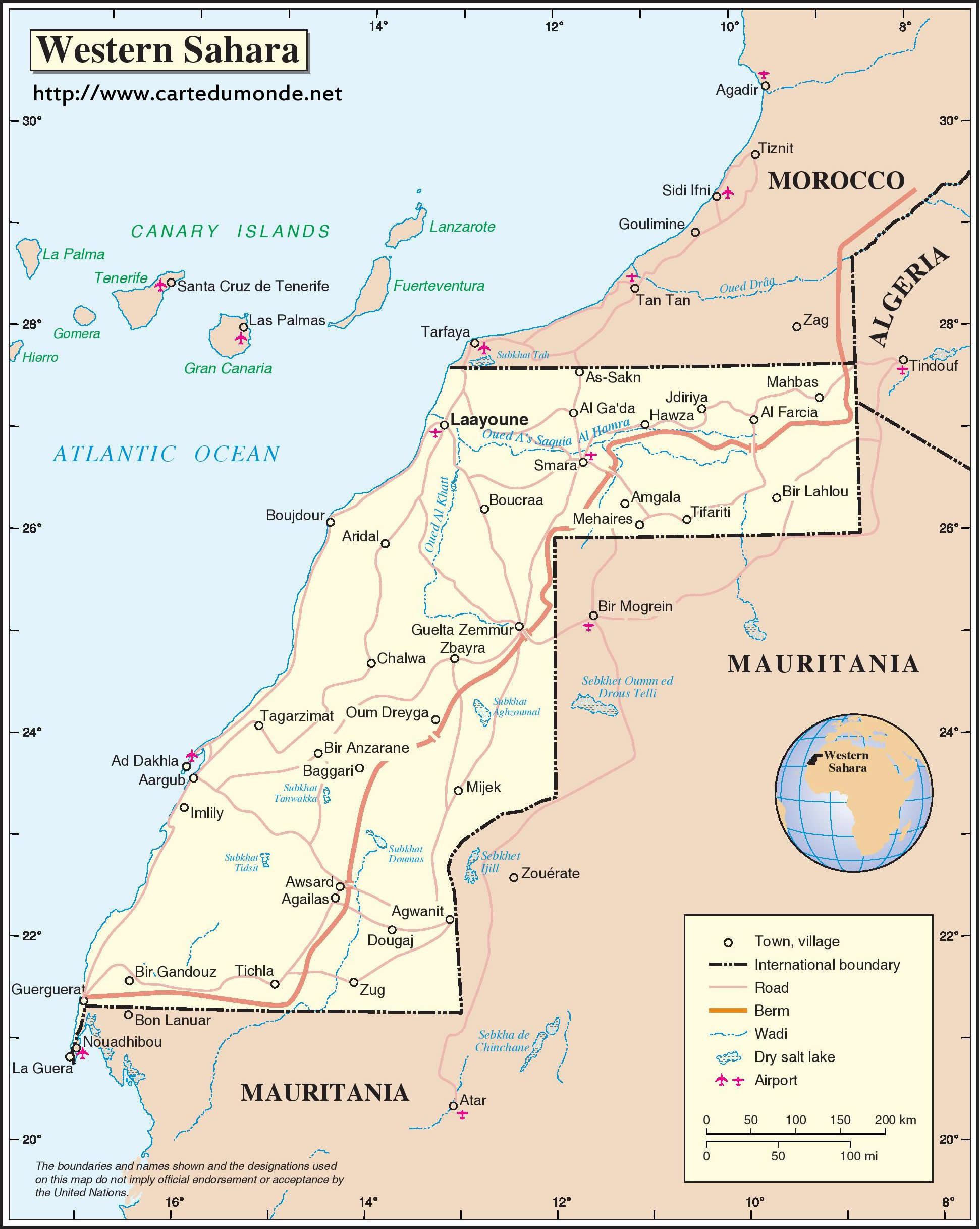 grande-carte-sahara-occidental-sur-carte-du-monde