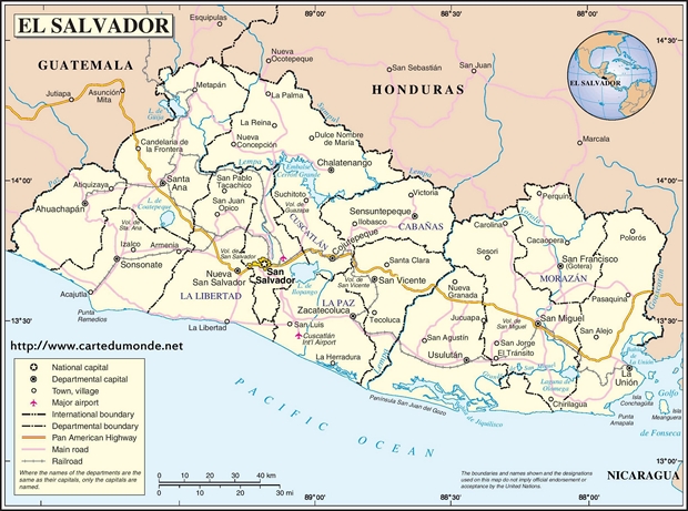 Map Salvador