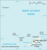 Carte Anguilla