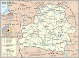 Map Belarus