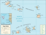 Mapa Cabo Verde