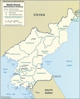 Kaart Noord-Korea