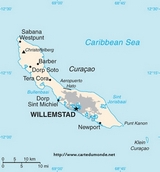 Mapa Curaçao