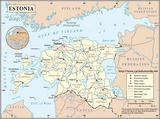 Karte Estland
