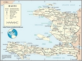 Karte Haiti