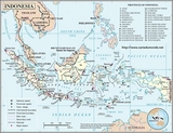 Mapa Indonezja