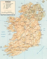 Carte Irlande