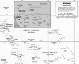 Carte Kiribati