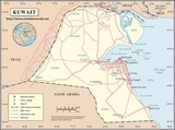 Map Kuwait