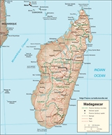 Map Madagascar