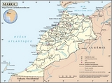 Carte Maroc