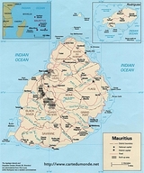 Mapa Maurice