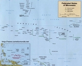 Mapa Micronesia