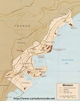 Map Monaco