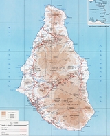 Kaart Montserrat