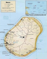 Map Nauru