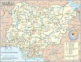 Carte Nigeria