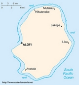 Map Niue