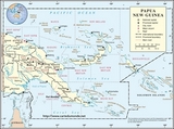 Map Papua New Guinea