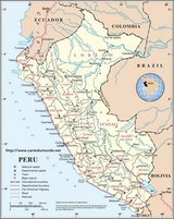 Karte Peru