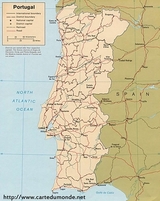 Mapa Portugalia