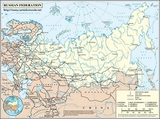 Mapa Rusia