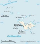 Map Saint-Barthélemy