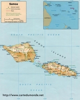 Map Samoa