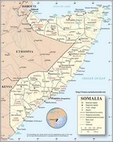 Map Somalia