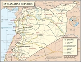 Mapa Siria