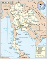 Map Thailand