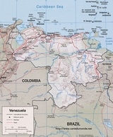 Mapa Wenezuela