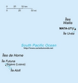 Karte Wallis und Futuna