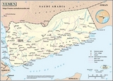 Carte Yémen