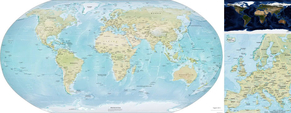 Wereld kaart