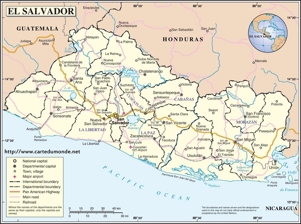 Carte Salvador